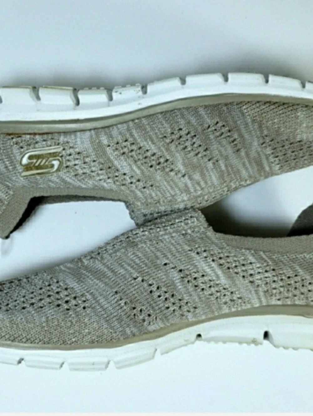 Skechers Slipon Memory Foam Walking Shoes Sneakers